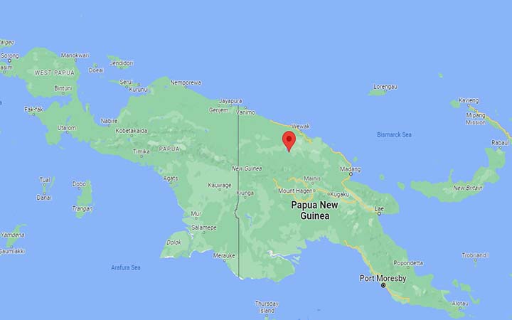 পাপুয়া নিউ গিনিতে শক্তিশালী ভূমিকম্প