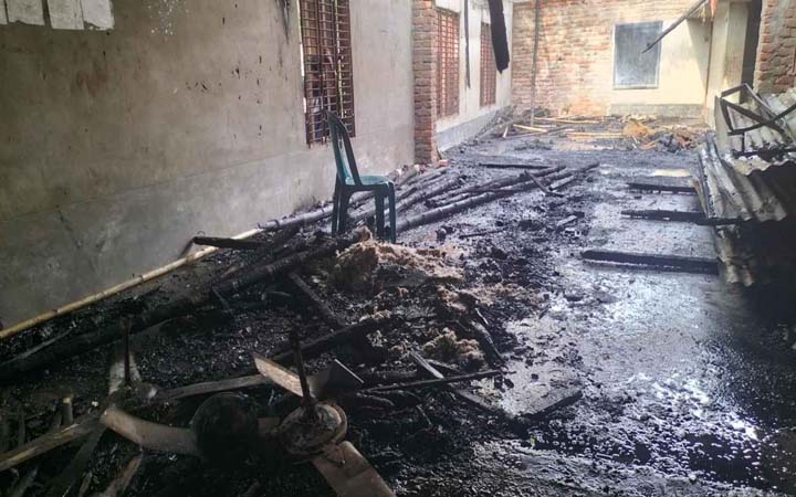 রাজশাহীতে হাফেজিয়া মাদরাসায় অগ্নিকাণ্ড