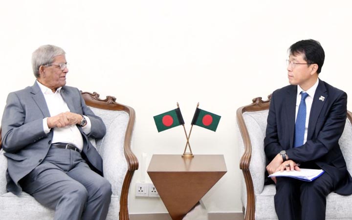 স্থানীয় সরকার মন্ত্রীর সঙ্গে কোইকার কান্ট্রি ডিরেক্টরের সৌজন্য সাক্ষাৎ