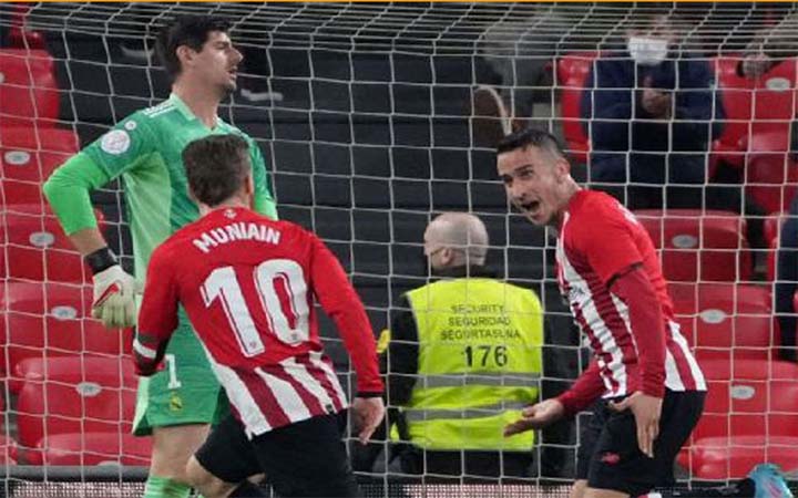 কোপা দেলরে থেকে ছিটকে গেল রিয়াল