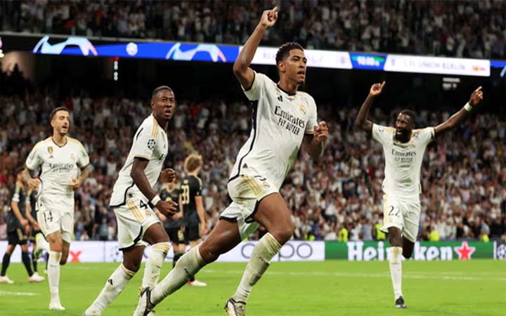 ইউনিয়ন বার্লিনকে ০-১ গোলে হারিয়েছে রিয়াল মাদ্রিদ