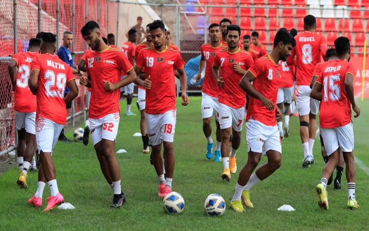 ঘরের মাটিতে ভারতীয় ক্লাবের বিপক্ষে নামছে বসুন্ধরা