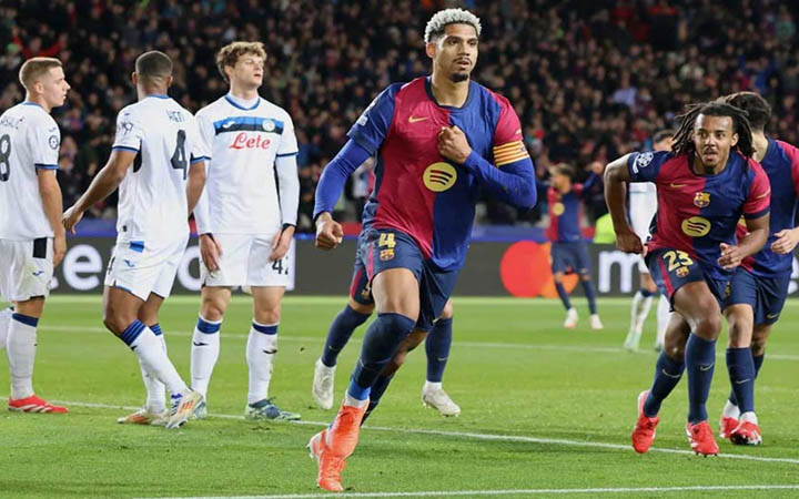 চ্যাম্পিয়ন্স লিগে দুইবার এগিয়ে গিয়েও বার্সেলোনার ড্র