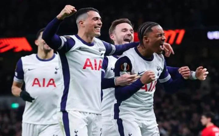 দুর্দান্ত জয়ে ইউরোপা লিগের শেষ আটে টটেনহ্যাম