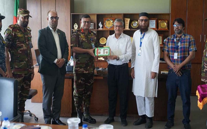 গ্রিন ইউনিভার্সিটি পরিদর্শনকালে যা বললেন বিএনসিসি মহাপরিচালক