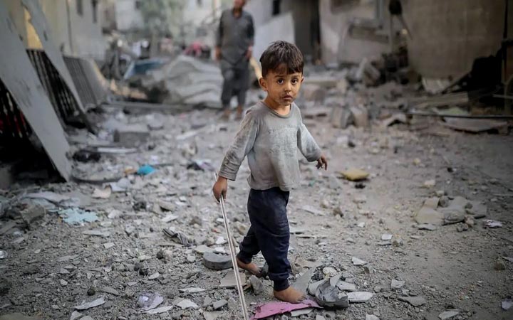 প্রতি ১০ মিনিটে গাজায় একজন শিশু নিহত