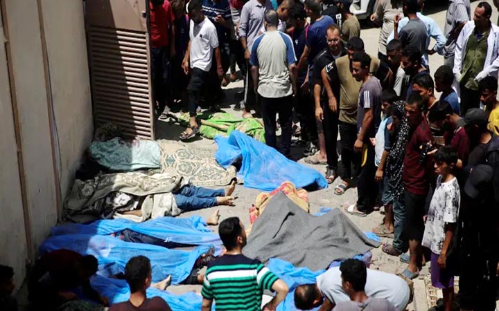 গাজার মধ্যাঞ্চলে ইসরায়েলের হামলা, নিহত ২১০