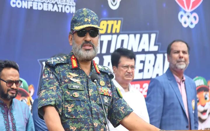 গাজীপুরে পর্দা উঠল ৯ম জাতীয় বেসবল টুর্নামেন্টের