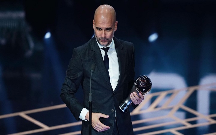 ফিফার বর্ষসেরা কোচ গার্দিওলা