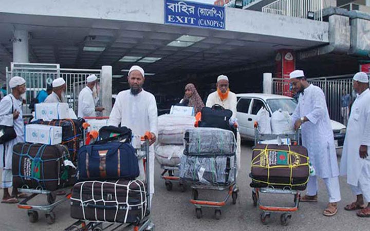 আজ থেকে হাজিদের ফিরতি ফ্লাইট শুরু, চলবে ১০ জুলাই পর্যন্ত