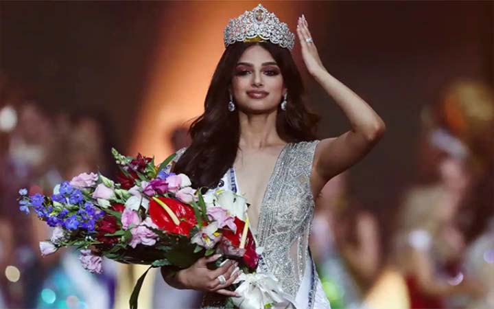 মিস ইউনিভার্স হলেন ভারতের হারনাজ
