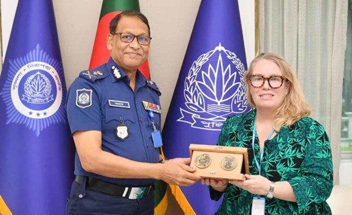 জাতিসংঘের নিরাপত্তা উপদেষ্টার সঙ্গে আইজিপির সাক্ষাৎ
