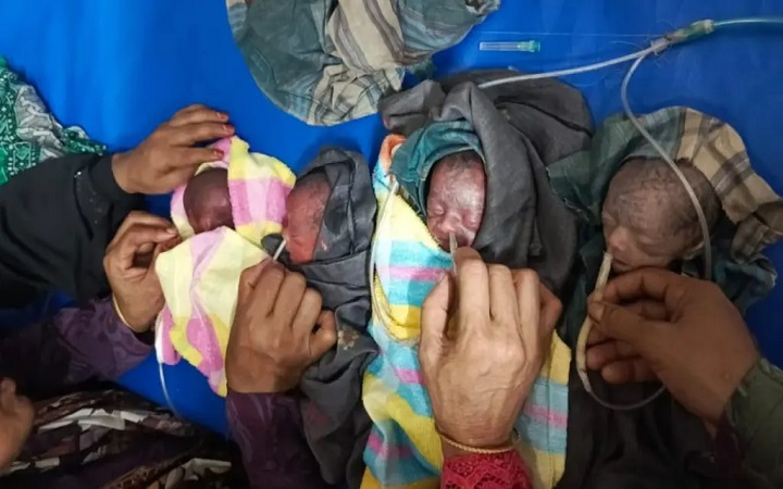 ফরিদপুরে একসঙ্গে ৫ সন্তানের জন্ম, মারা গেল ৪ জন