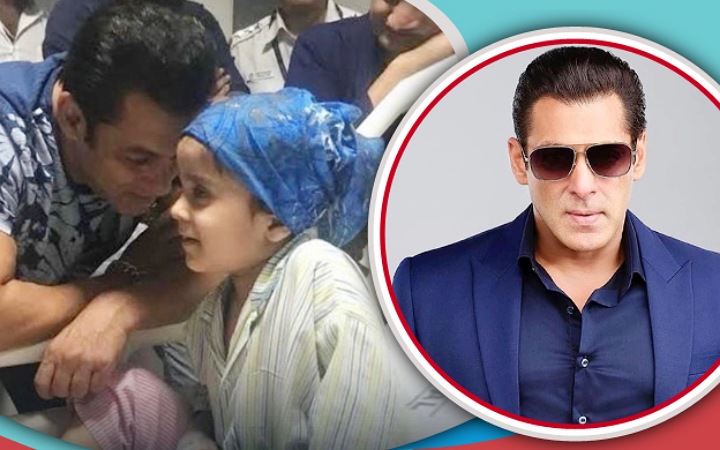 ক্যানসারজয়ী ৯ বছরের ভক্তের সঙ্গে দেখা করলেন সালমান
