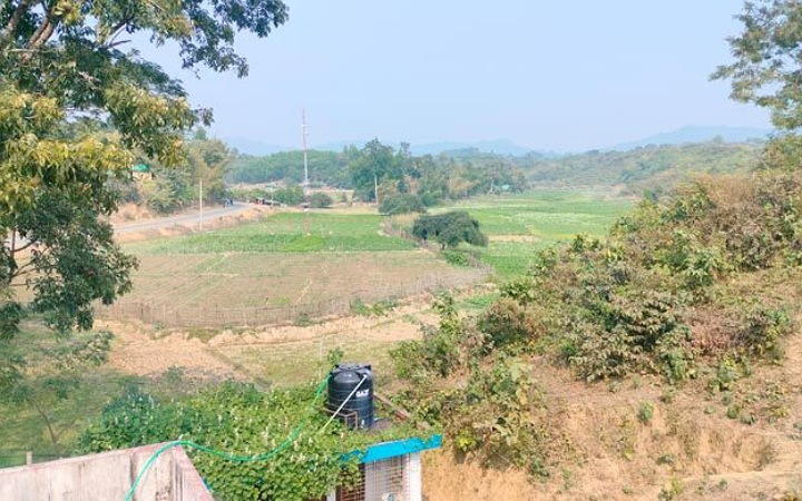 বান্দারবানে নাইক্ষ্যংছড়ি সীমান্তে ফের গুলি, জনমনে আতঙ্ক