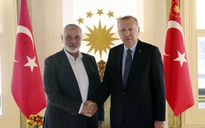 এরদোয়ানের সঙ্গে বৈঠকে তুরস্কে যাচ্ছেন হামাস নেতা হানিয়া