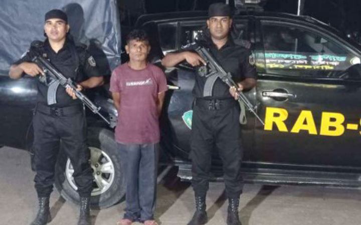 চুনারুঘাটে  গাঁজাসহ ১ মাদক কারবারি আটক