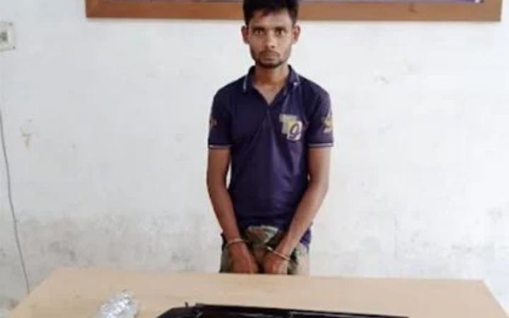 ওয়ান শুটারগানসহ যুবক গ্রেফতার