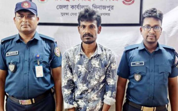 দিনাজপুরে টাপেন্টাডল ট্যাবলেটসহ মাদক কারবারি আটক