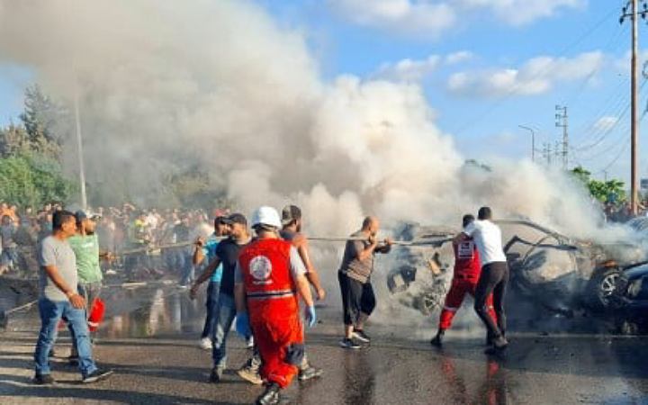 লেবাননে ইসরায়েলি হামলা; হামাসের আরেক জ্যেষ্ঠ কমান্ডার নিহত