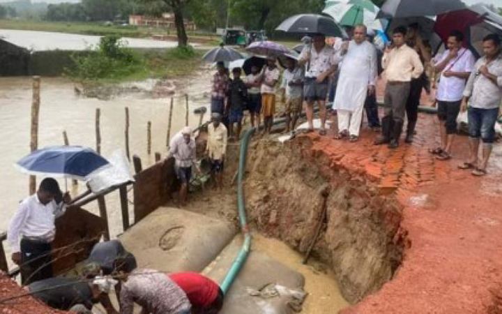 কক্সবাজারের চকরিয়ায় টানা বৃষ্টিতে নিম্নাঞ্চল প্লাবিত