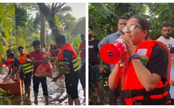 এবার বন্যার্তদের পাশে অভিনেত্রী সামিরা খান মাহি