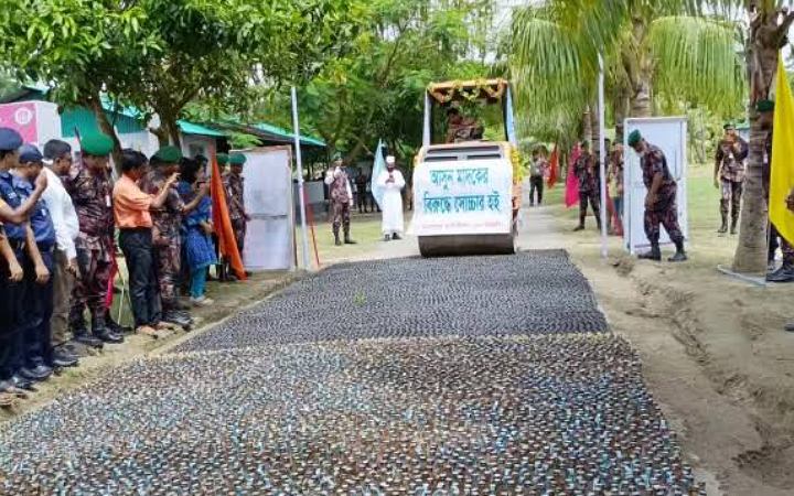 ঝিনাইদহে ৩৫ কোটি টাকা মূল্যের মাদকদ্রব্য ধ্বংস