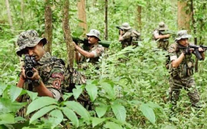 ভারতীয় সেনাবাহিনীর সাথে বন্দুক যুদ্ধে ৫ মাওবাদী নিহত