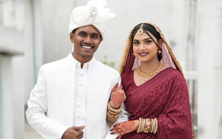 দাম্পত্য জীবনে পা রাখলেন সমন্বয়ক খান তালাত মাহমুদ রাফি