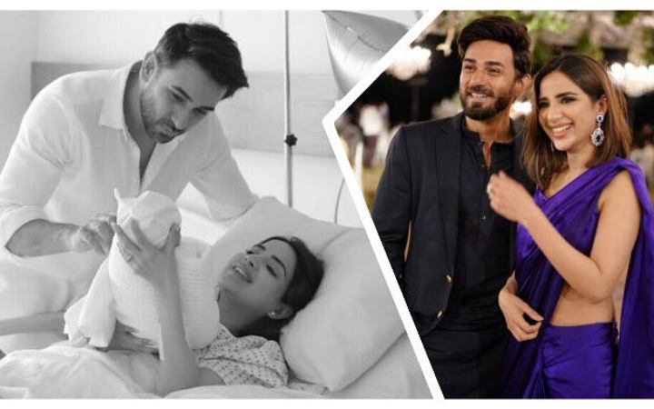 প্রথম সন্তানকে স্বাগত জানালেল পাকিস্তানি তারকা দম্পতি