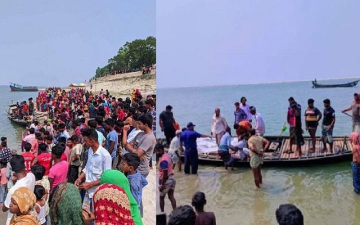 পদ্মায় বেড়াতে যেয়ে স্বামী - স্ত্রীর মৃত্যু