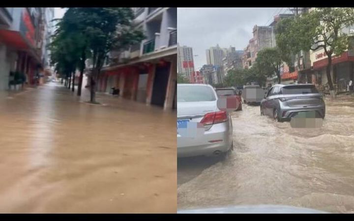 চীনে প্রবল বর্ষণে ৫ জনের প্রাণহানি