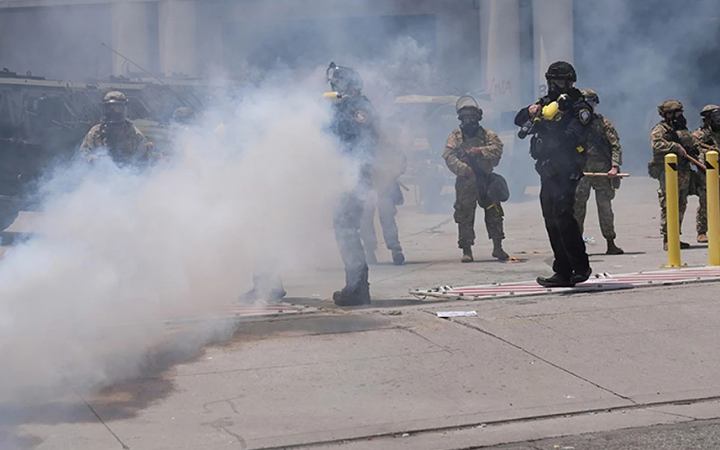 সান ফ্রান্সিসকোতে সহিংস বিক্ষোভ, গ্রেপ্তার ৬০