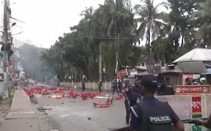 গোপালগঞ্জে সমাবেশে সংঘর্ষ, নিহত ৩