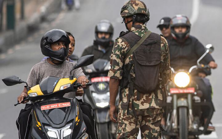 শুক্রবার পর্যন্ত কাঠমান্ডুতে কারফিউ জারি