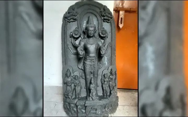 ১ কোটি ২০ লাখ টাকার কষ্টিপাথরের মূর্তি উদ্ধার,আটক ১