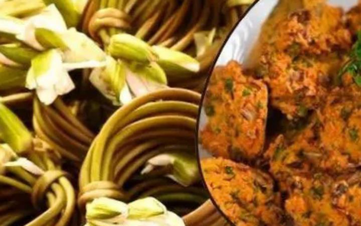 রেসিপি : শাপলা ডাটার বড়া