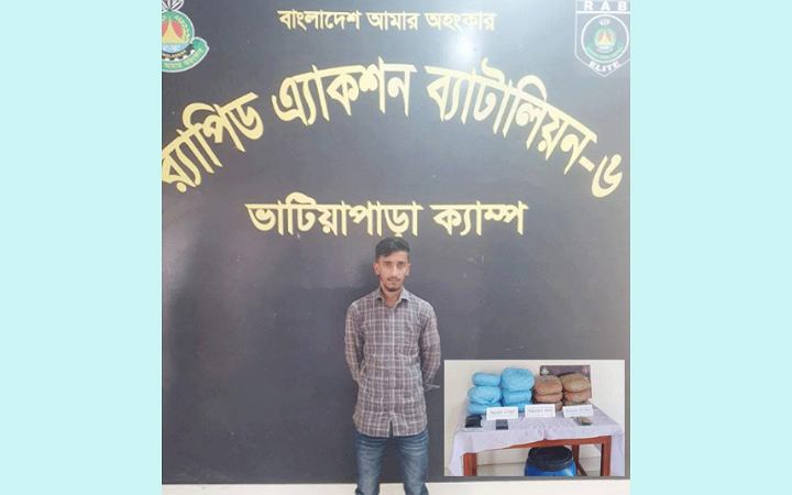 ২৪ কেজি গাঁজাসহ ২ ভাই আটক