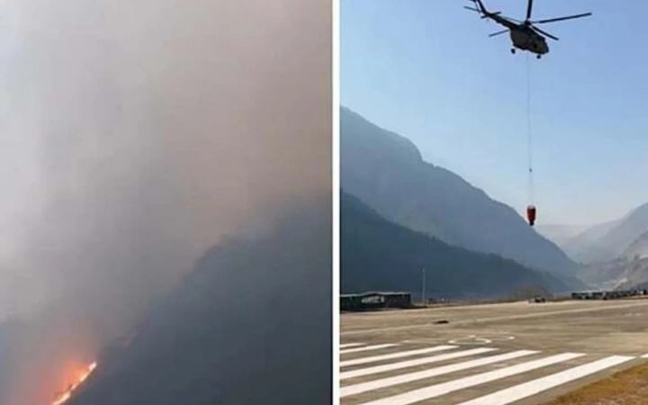 দাবানলে পুড়ছে ভারতের অরুণাচল-নাগাল্যান্ড