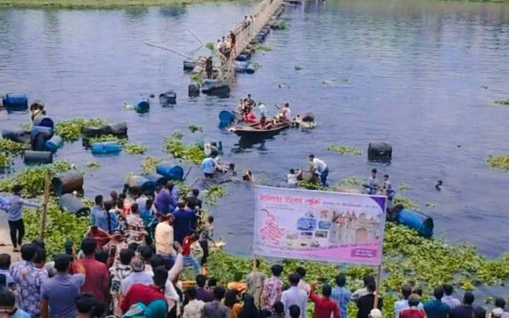 জামালপুরে ব্রহ্মপুত্র নদে সেতু ভেঙে নিহত ৪