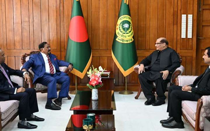 স্পিকারের সঙ্গে পাকিস্তানের হাইকমিশনারের সাক্ষাৎ