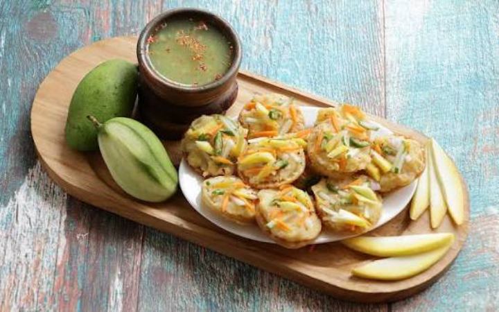 রেসিপি : কাঁচা আমের ভেলপুরি