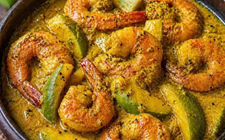 রেসিপি : আম-কাসুন্দি চিংড়ি