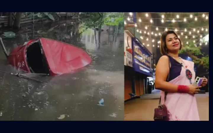 কলকাতায় ড্রাইভিং শিখতে গিয়ে গাড়ি পুকুরে পড়ে নারীর মৃত্যু