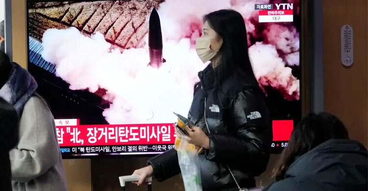 ব্যালিস্টিক ক্ষেপণাস্ত্র ছুড়েছে উত্তর কোরিয়া