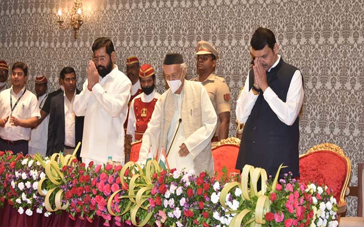 মহারাষ্ট্রের নতুন মুখ্যমন্ত্রী একনাথ শিন্ডে