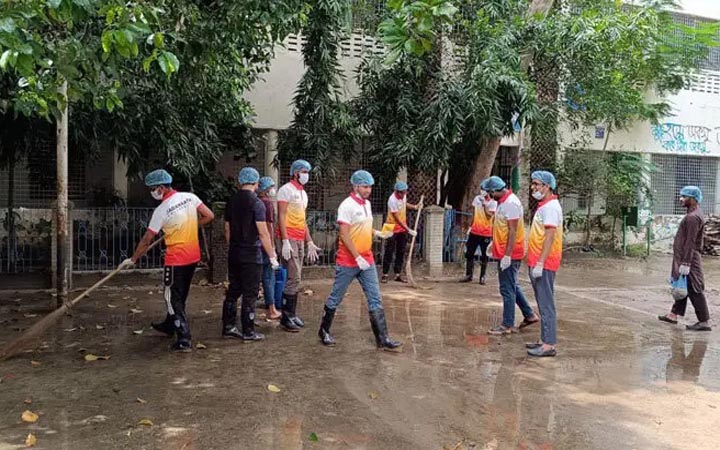 জবিতে শিবিরের ‘ক্যাম্পাস ক্লিনআপ ক্যাম্পেইন’