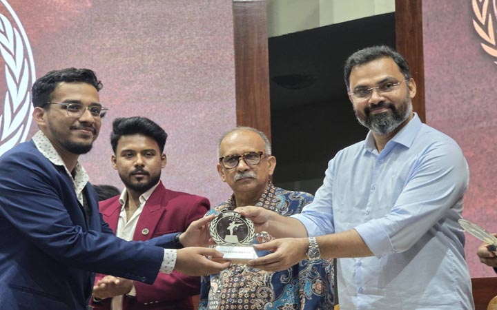 জাহাঙ্গীরনগর ইউনিভার্সিটি মডেল ইউনাইটেড নেশন কনফারেন্সে যুব ও ক্রীড়া প্রতিমন্ত্রী