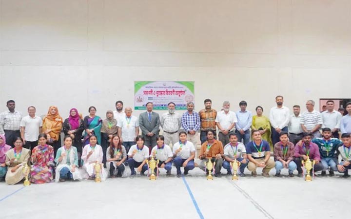 যবিপ্রবিতে দাবা-ক্যারাম প্রতিযোগিতার পুরস্কার বিতরণ
