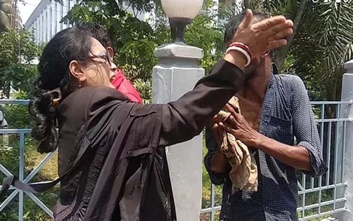 রিকশাচালককে চড়থাপ্পড়ের ঘটনায় আইনজীবীকে কারণ দর্শানোর নোটিশ